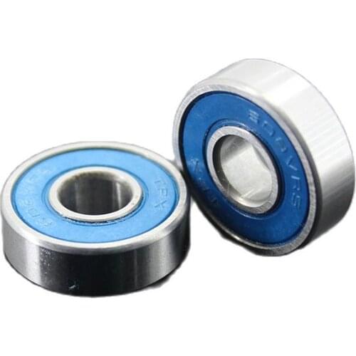 608 2RS Max Cartridge Bearing 8x22x7 mm ( 2 Pcs ) ABEC-3 Frame Pivot 608 VRS Full Ball Bearings