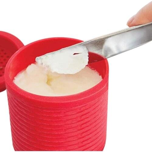 Bacon Grease Container Piglet Shape Food Grade Silicone Grease Collector Kitchen Accessories