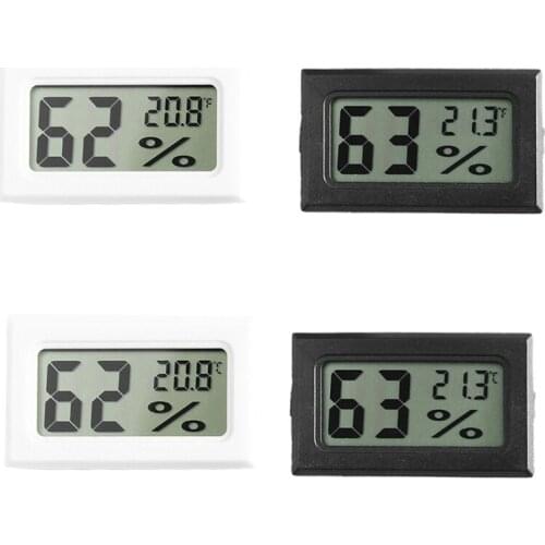 M4YD Mini Hygrometer Thermometer with Temperature Meter Sensor Humidors Greenhouse Digital Indoor Humidity Gauge Monitor
