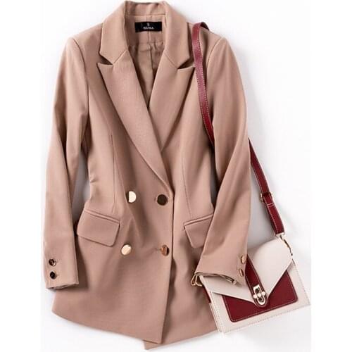 Fashion Suit Jacket Female Korean Loose 2021 Spring Autumn Blazers Jackets New Large Size 5XL Casual Womens Coats xa429