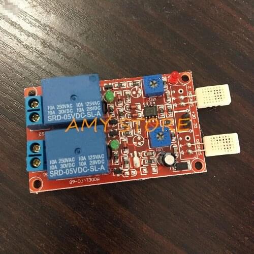 Temperature Sensor Control Relay Module 2-Channel DC 5V Voltage