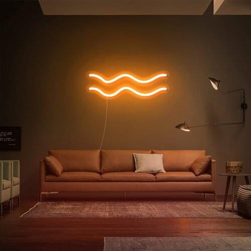 Aquarius neon sign Custom Neon Sign Led Light Lamp For Wedding Party Birthday Decor Room Decoration Business Logo With Dimmer