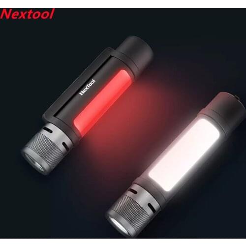NexTool Flashlight Ultra Bright Torch 1000Lumens Rechargeable Zoomable Audible Alarm Function Power Bank Emergency Light