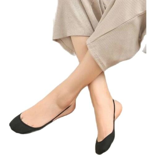 10pcs 5 pairs Women Cotton Comfortable summer Half Sole Cover Socks Slippers Thin High Heel Shoes Invisible Socks
