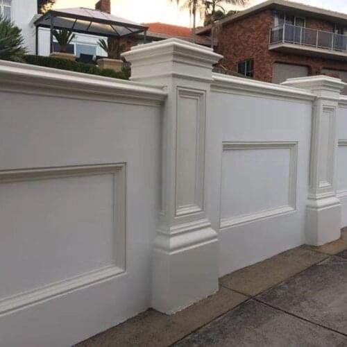 35cm/13.78in ABS GRC Plain Simple Classic Reusable Concrete Roman Pillar Mold Seat Garden Baluster Fence Enclosing Wall Pedestal