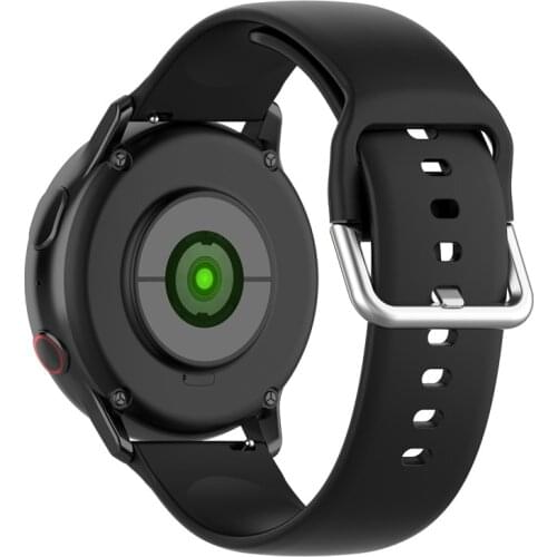 20MM Watch Band for Samsung Galaxy Watch 42mm/Gear Sport/Garmin Vivoactive 3 Music/Forerunner 245 645/Venu SQ Silicone Strap