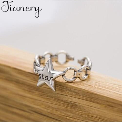 Luxury New Brand Korean Star Rings For Women Boho Charms Jewelry Female Engagement Ring Lover Valentines Gifts bague