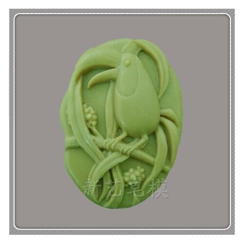 Parrot Design Silicone Soap Mold Handmade Silicone Mold for Soap Making
