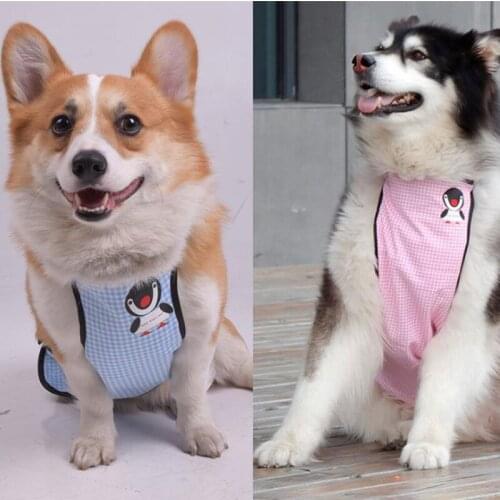 Waterproof Dog Vest Protect Breast Pet Walking Harness for Koji Labrador Husky Big Animals Dog Chest Strap No Dirty Jogging