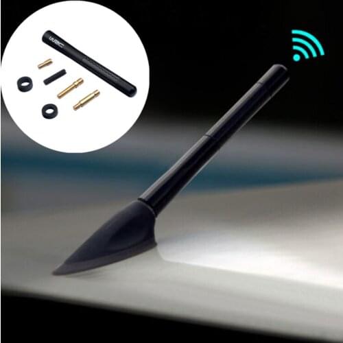 WRC Carbon Fiber Short Antenna Radio Antenna Auto Accessories for Suzuki SX4 SWIFT Alto Liane Grand Vitara Jimny S-Cross