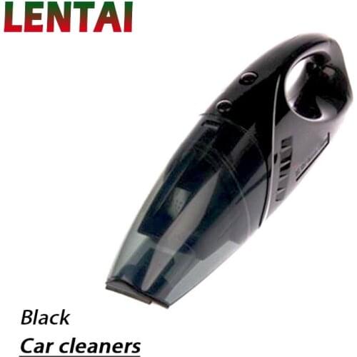 LENTAI 1PC Car Handheld Vacuum Cleaner Wet & Dry Dual Use Vacuum Black For Kia Rio Ceed Cerato Sorento Mazda CX-7 6 Mini Cooper