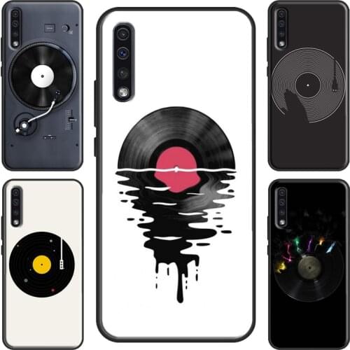 Vinyl DJ Record Art Case For Samsung A21S A71 A51 A70 A50 A40 A10 A20e Galaxy S20 Plus S10 S9 Note 20 Ultra