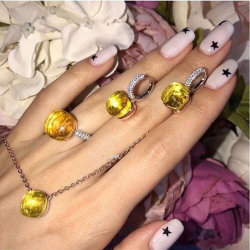 Cp240 Luxury Designer Fashion Jewelry zirconia star shape paa