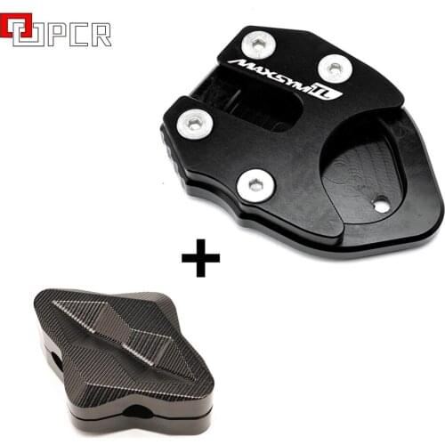 For SYM MAXSYM TL 500 Maxsym TL500 2020 Motorcycle CNC Kickstand Side Column auxiliary Seat