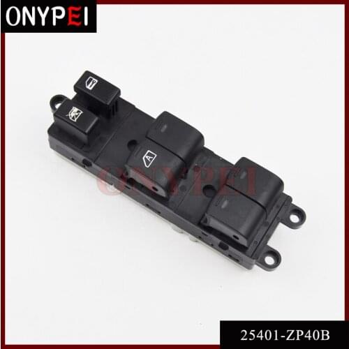 Electric Power Window Master Control Switch For Nissan Pathfinder 2005-2008 25401-ZP40B 25401ZP40B 25401 ZP40B