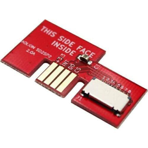 Micro SD Card Adapter TF Card Reader for NGC Adapter Professional SD2SP2 Adapter Support Serial Port