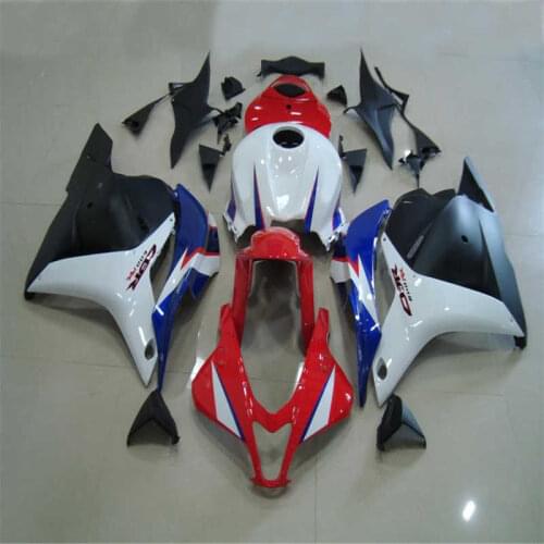 09-12 Injection molding ABS full Fairing kit for cbr600rr 2009 2010 2011 2012 hot sales CBR 600 RR red white blue fairings od5