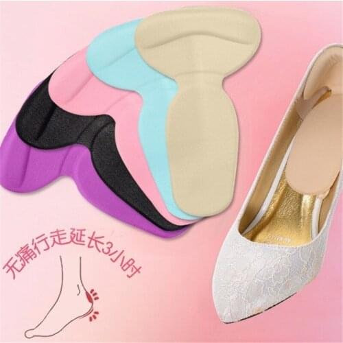 1 pair Orthopedic Insole Brand New T-Shape Non Slip Cushion Foot Heel Protector Liner Shoe Insole Pads