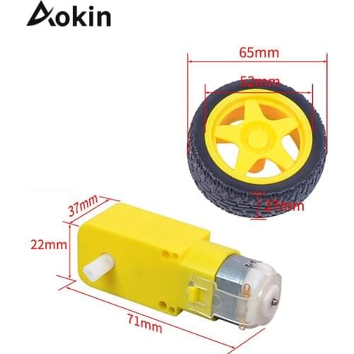 Smart Car Robot Chassis from the Intelligent Car Remote Control Robot DC Motor Engine Engaging Car Engine from Burning Kit Diy