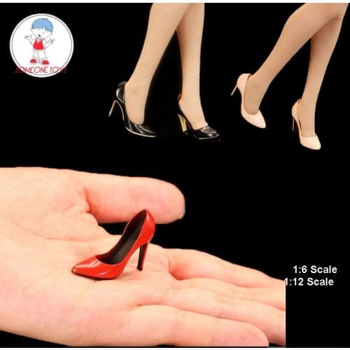 In Stock Feeltoys 1/6 1/12 Scale OL Female High Heel Shoes Girl Dolls Shoes For 6 Inches 12 Inches Action Figure
