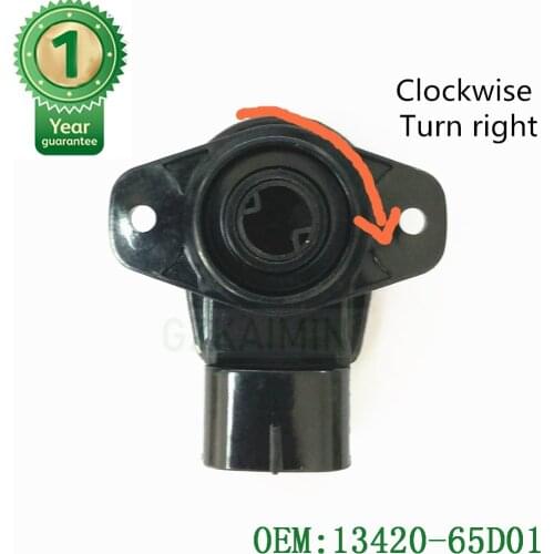 100%NEW !TPS SENSOR Throttle Position Sensor 1342065D01 13420-65D01 91175256 for Tracker fits for SUZUKI Swift Vitara