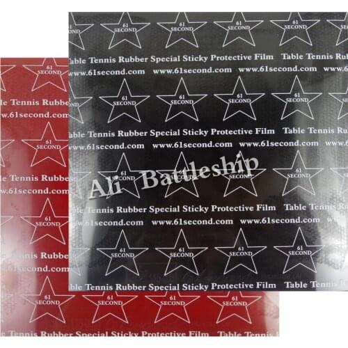 2x 61second THUNDER LM pip-in Economic Training Table Tennis pingpong Rubber with sponge