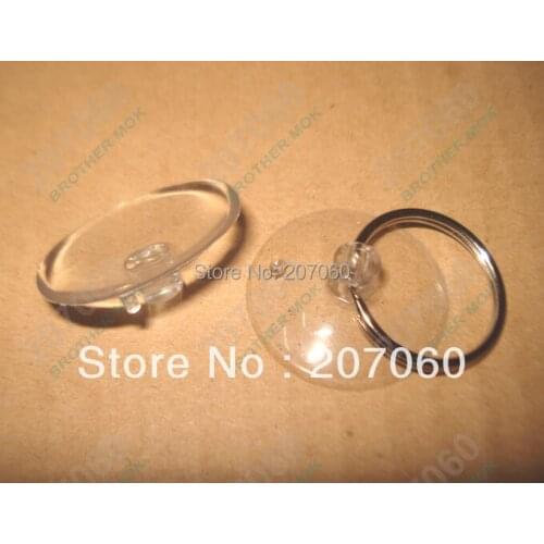 3.0CM Suction cup + Key Ring Softgums Haptor Cupula Cucurbitula Opening Prying tools for Phone Repair 3000Sets(6000pcs)