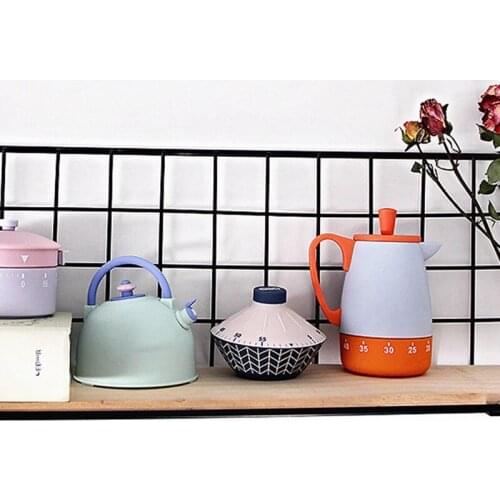 60 Minutes Timer Cartoon Shape Mechanical Timer Countdown Timer Alarm Clock Reminder Kitchen Cooking Gadgets Child Study Gift