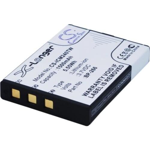 Cameron Sino 1500mah battery for ICOM IC-M23 IC-M24 BP-266 Two-Way Radio Battery
