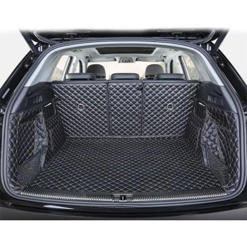 Car Styling For Audi Q5 Q5L 2018 2019 Car Boot Mat Rear Trunk Liner Cargo Floor Carpet Tray Protector Accessories Dog Pet Covers