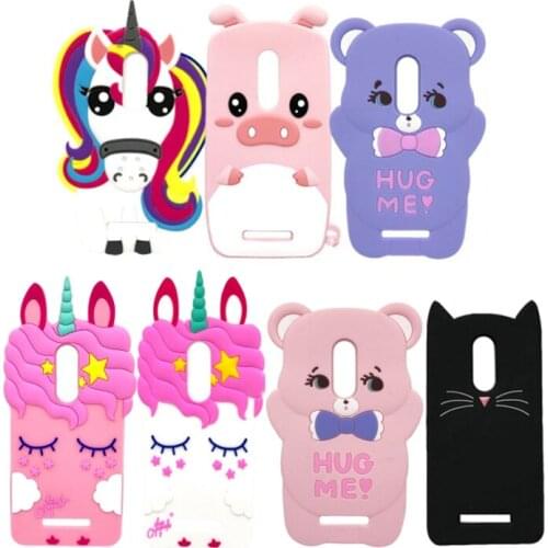 For Xiaomi Redmi Note 3 Case Cartoon 3D Unicorn Cat Bear Soft Silicone Phone Case Cover For Xiaomi Redmi Note4 Note 4 4X Fundas