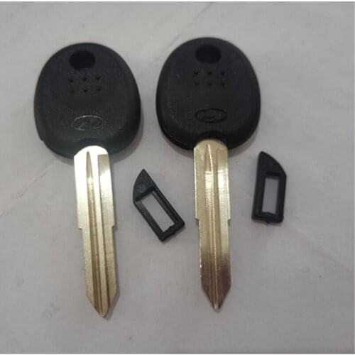 DAKATU Replacement Key Shell For Hyundai Tucson Accent Getz Matrix Tiburon Transponder Blank Key Case Cover Uncut Blade