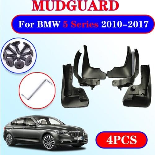 For BMW 5 Series Gran Turismo GT F07 2010~2017 Mudguard Fender Mud Guard Flaps Splash Flap Mudguards Accessories 535i 550i 530d