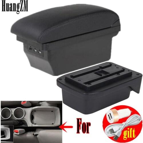 For Toyota Verso armrest box central Store content box with cup holder ashtray USB Verso armrests box