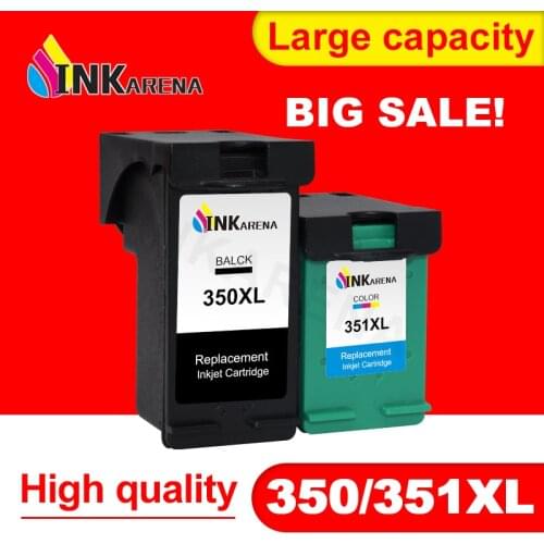 INKARENA 350XL 351XL Ink cartridges Replacement for HP 350 351 D4260 D4263 D4360 J5730 5780 5785 C4380 4480 Printer Cartridge