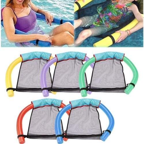 Summer Floating Pool Water Hammock Swimming Pool Chair Swim Ring Bed Lounge Bed Pool Float Mat Swimming Accessories -40