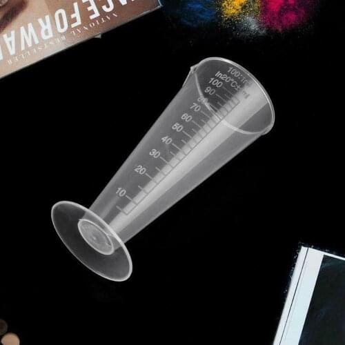 50ml/100ml Clear Plastic Graduated Measuring Cup For Baking JugCup Liquid Measure Beaker Cup Measuring Multi-purpose Contai F7W8