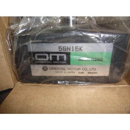 5GN15K motor gear box Brand new original Japanese Oriental OM reducer gear head