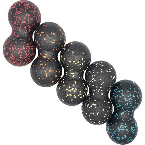 Peanut Massage Ball Set Lacrosse Ball EPP Fascia Therapy Muscle Ball for Myofascial Release Muscle Relaxer Acupoint Massage