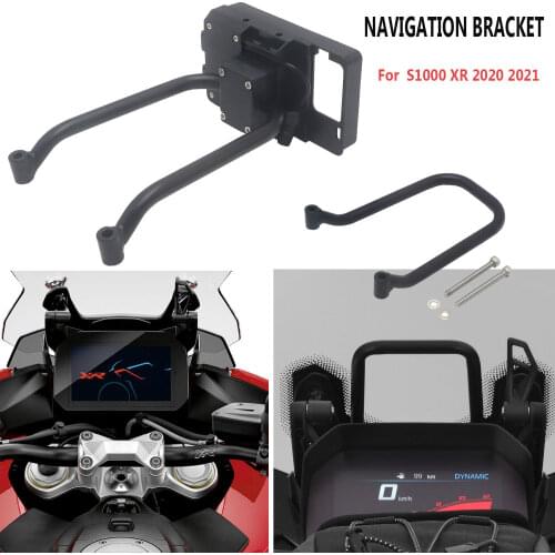 NEW Motorcycle Stand Holder Mobile Phone GPS Navigaton Bracket USB and Wireless Charging For BMW S1000XR S1000 XR 2020 2021