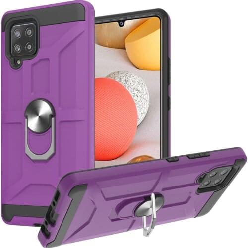 The latest magnetic car ring bracket protective cover for Samsung Galaxy A42 5G A12 5G shockproof phone case