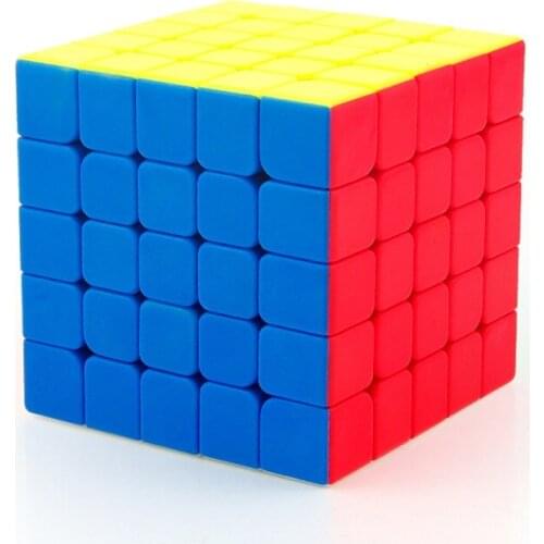 Original puzzle speed magic cube 4x4x4 5x5x5 pvc sticker block cubo professional learning educational classic toys for Kids