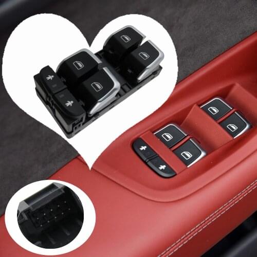 Power Master Window Control Regulator Switch for Audi A6 S6 C7 A7 Q3 4G0 959 851 Car Styling