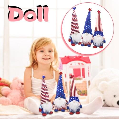 Gnomes Plush Election Decoration Living Room Table Top Decoration Easter Figurines and Miniature Pendants