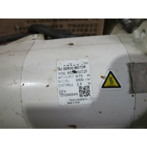 USED 100% TESTED AC SERVO MOTOR MSMA082C2F