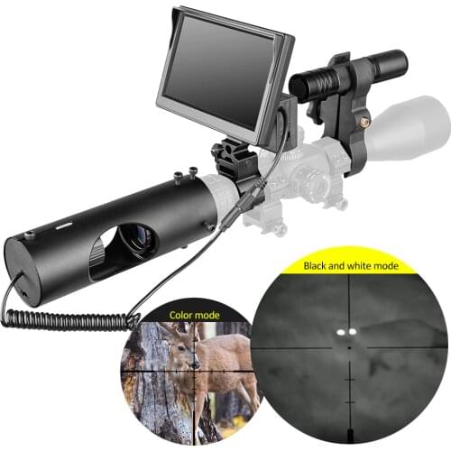 Night Vision Riflescope Hunting Scopes Optics Sight Waterproof Night Vision Device Hunting Tactical 850nm Infrared LED IR