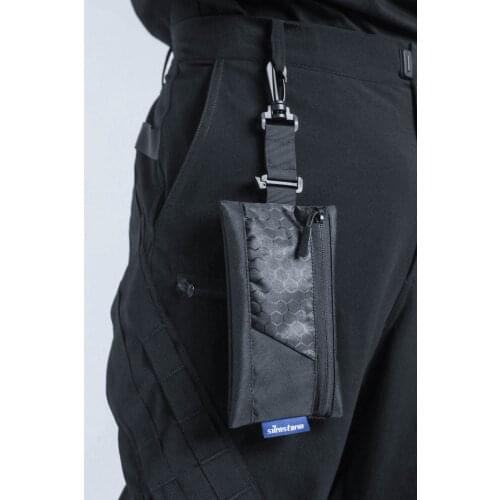 Silenstorm pouchbag zip pocket wallet 600d techwear accessories streetwear