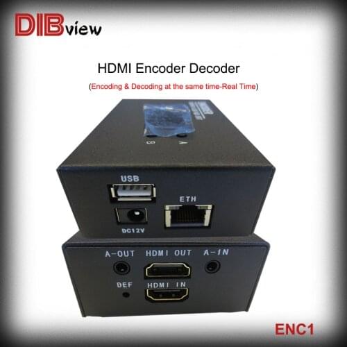 Dibview Broadcast IPTV OTT Live Streaming Video Media Decoder, SRT RTMP RTSP RTP to SDI HDMI VGA IP Live Decoder Multimedia