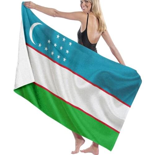 Uzbekistan swimming Textile Towel Adult Absorbent Bath Towel Women/man Robes Towel Microfiber Fabric Towel 130X80 cm