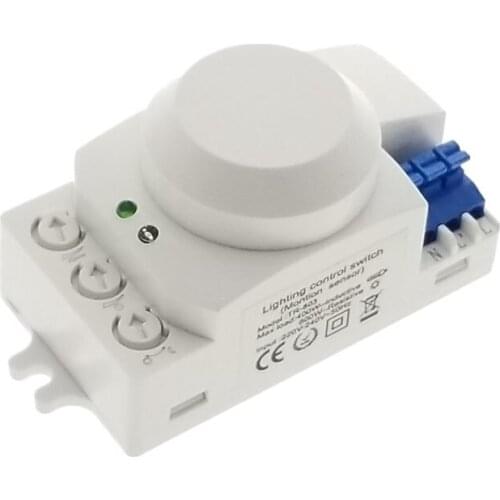 Top 5.8GHz HF System LED Microwave 360 Degree Motion Sensor Light Switch Body Motion Detector